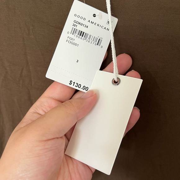 Good American jersey dress maxi size 3 - Picture 4 of 5